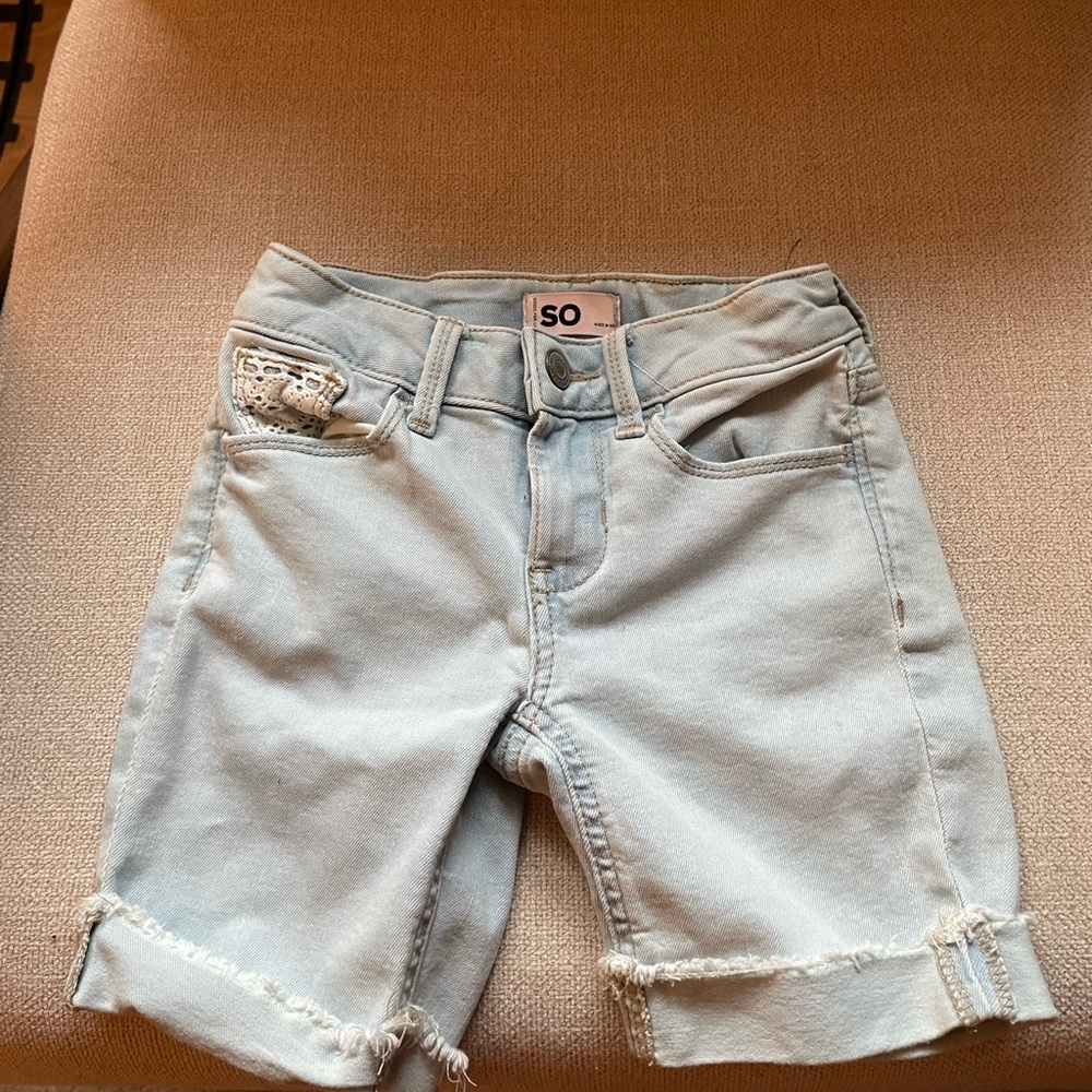 SO girls Jean shorts